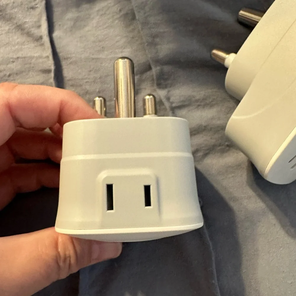South Africa power adapter Universal Travel Power Adapter with USB Ports 2 pack